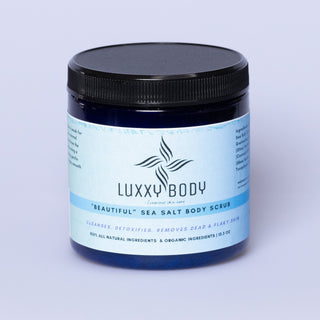 Beautiful Sea Salt "Moisturizing" Body Scrub Luxxy Body
