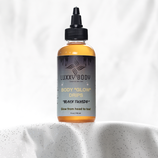 " Black Tuxedo" Body Glow Drip Luxxy Body