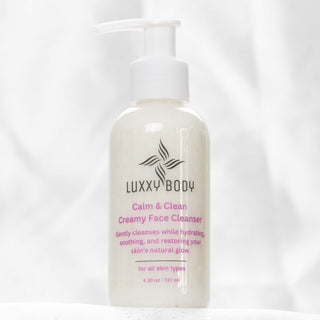 Calm & Clean Creamy Face Cleanser Luxxy Body