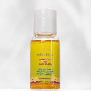 Glow me up "Gel" Face Wash Luxxy Body