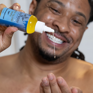 " Black Tuxedo" Body Glow Drip