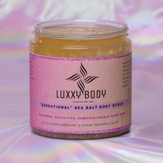 Sensational Sea Salt "Moisturizing" Body Scrub Luxxy Body