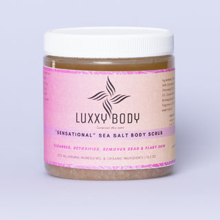 Sensational Sea Salt "Moisturizing" Body Scrub Luxxy Body