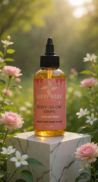 " Jasmine Rose" Body Glow Drip