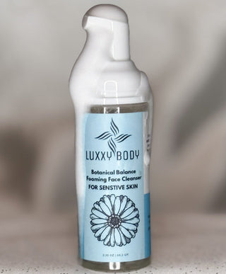 Botanical Bliss Foaming Cleanser For SENSITIVE SKIN Luxxy Body