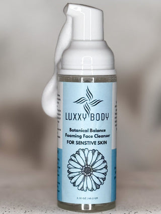 Botanical Bliss Foaming Cleanser For SENSITIVE SKIN Luxxy Body