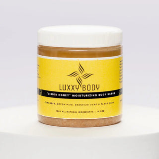 Lemon Honey Moisturizing Body Scrub Luxxy Body