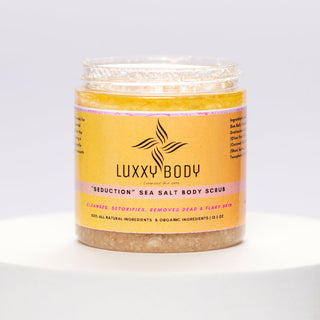 SEDUCTION SEA SALT "MOISTURIZING" BODY SCRUB Luxxy Body
