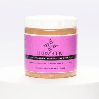 Sweet Passion Moisturizing Body Scrub Luxxy Body