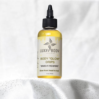 Vanilla Cashmere Body Glow Drip Luxxy Body