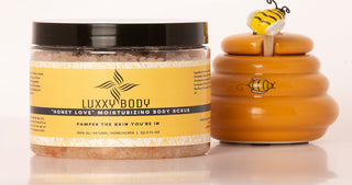 Honey Love Moisturizing Body Scrub Luxxy Body