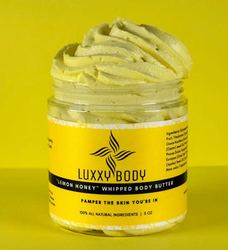 Lemon Honey Moisturizing Body Butter Luxxy Body