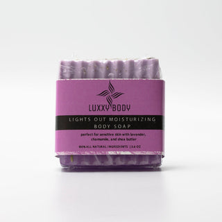 Lavender "Lights out" moisturizing body soap Luxxy Body