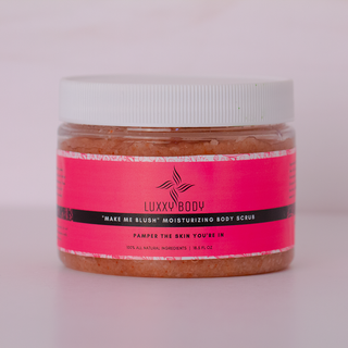Make Me Blush Moisturizing Body Scrub Luxxy Body